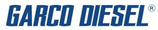 GARCO DIESEL LETRAS AZULES