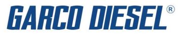 GARCO DIESEL LETRAS AZULES